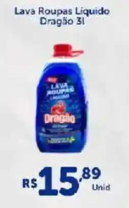 Atakarejo Lava Roupas Líquido Dragão oferta