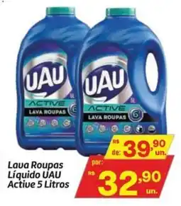 Fort Atacadista Lava Roupas Líquido UAU Active oferta