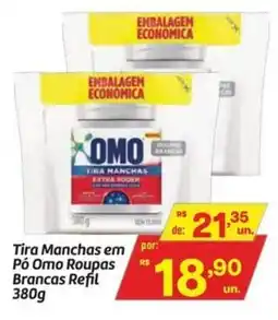 Fort Atacadista Tira Manchas em por: Pó Omo Roupas Brancas Refil oferta