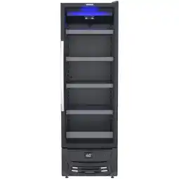 Benoit Cervejeira Expositora Venax 330L Blue Light Vidro Duplo oferta