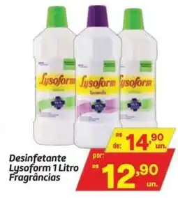 Fort Atacadista Desinfetante Lysoform Fragrâncias oferta