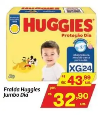 Fralda Huggies Jumbo Dia