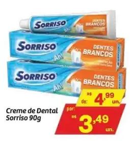 Fort Atacadista Creme de Dental por: Sorriso oferta