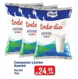 Supermercados Mateus Composto Lácteo Itambé oferta