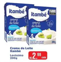 Supermercados Mateus Creme de Leite Itambé Levissimo oferta