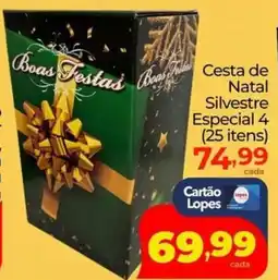 Lopes Supermercados Cesta de Natal Silvestre Especial 4 oferta