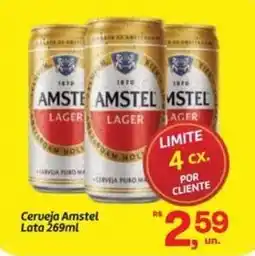 Fort Atacadista Cerveja Amstel Lata oferta