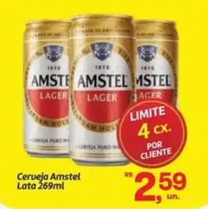 Fort Atacadista Cerveja Amstel Lata oferta