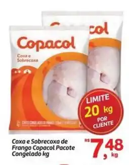 Fort Atacadista Coxa e Sobrecoxa de Frango Copacol Pacote Congelado oferta