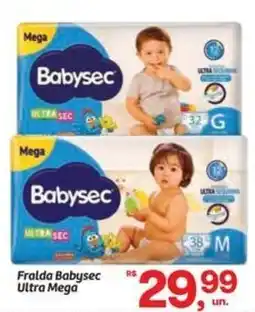 Fort Atacadista Fralda Babysec Ultra Mega oferta