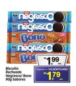 Fort Atacadista Biscoito Recheado Negresco/Bono Sabores oferta