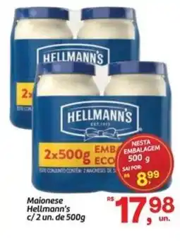 Fort Atacadista Maionese Hellmann's oferta