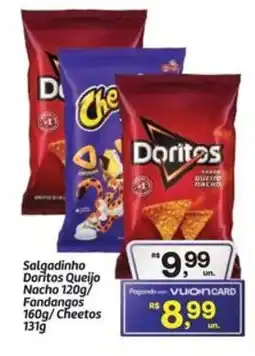 Fort Atacadista Salgadinho Doritos Queijo Nacho / Fandangos /Cheetos oferta