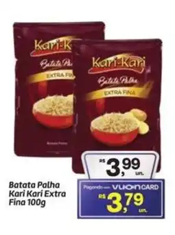 Fort Atacadista Batata Palha Kari Kari Extra Fina oferta