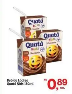 Fort Atacadista Bebida Láctea Quatá Kids oferta