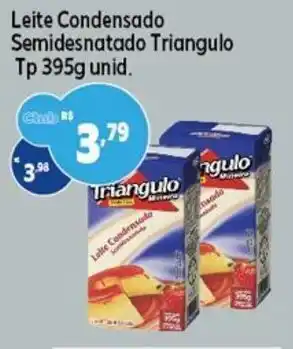GoodBom Leite Condensado Semidesnatado Triangulo tp 395g unid. oferta