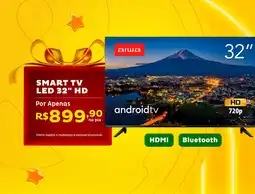 Casa e Vídeo Smart tv led 32" hd oferta