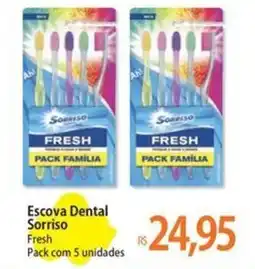Atacadão Escova Dental Sorriso oferta