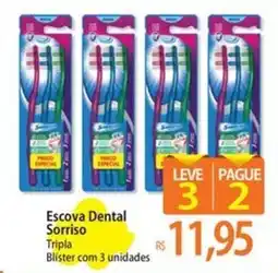 Atacadão Escova Dental Sorriso oferta