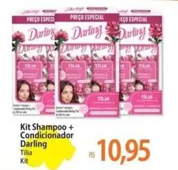 Atacadão Kit Shampoo + Condicionador Darling Tilia oferta