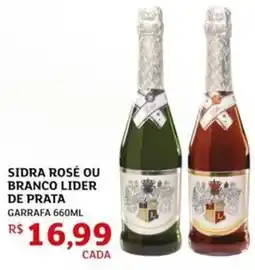 Assaí Atacadista Sidra rosé ou branco lider de prata garrafa oferta