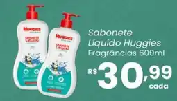 Atacadão Dia a Dia Sabonete Líquido Huggies Fragrâncias oferta