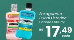 Atacadão Dia a Dia Enxaguante Bucal Listerine Sabores oferta