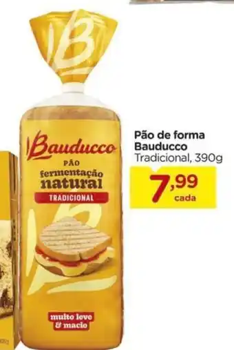 Pão de forma Bauducco Tradicional,
