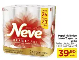 Carrefour Papel higiênico Neve Toque da Seda oferta