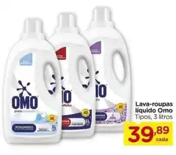 Carrefour Lava-roupas líquido Omo Tipos, oferta