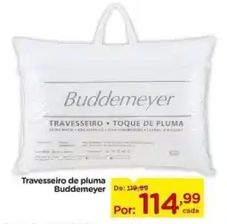 Carrefour Travesseiro de pluma Buddemeyer oferta