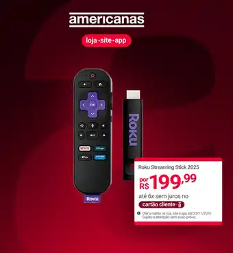 Roku Streaming Stick 2025
