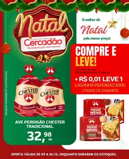 Cercadão Ave Perdigão Chester Tradicional oferta