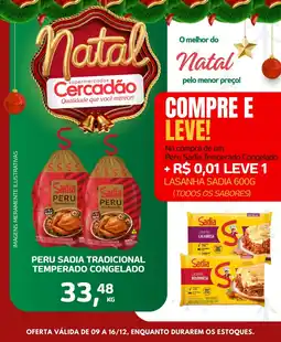 Cercadão Peru Sadia Temperado Congelado oferta