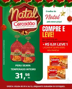 Cercadão Peru Seara Temperado Inteiro oferta