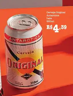 Supermercados Pague Menos Cerveja Original Antarctica Lata oferta