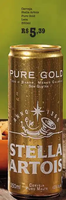 Cerveja Stella Artois Pure Gold