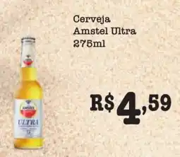 Supermercados Pague Menos Cerveja Amstel Ultra oferta