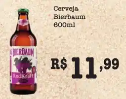 Supermercados Pague Menos Cerveja Bierbaum oferta