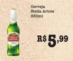 Supermercados Pague Menos Cerveja Stella Artois oferta