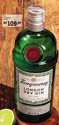 Supermercados Pague Menos Gin Tanqueray oferta