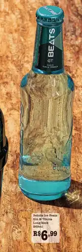 Supermercados Pague Menos Bebida Ice Beats Gin & Tônica Long Neck oferta