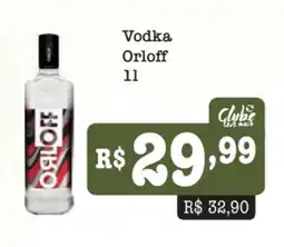 Supermercados Pague Menos Vodka Orloff oferta
