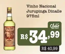 Supermercados Pague Menos Vinho Nacional Jurupinga Dinalle oferta