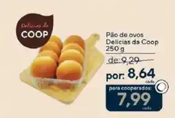 Coop Pão de ovos Delícias da Coop oferta