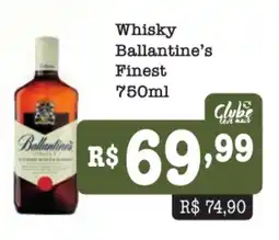 Supermercados Pague Menos Whisky Ballantine's Finest oferta