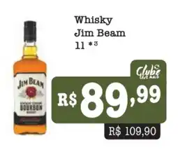 Supermercados Pague Menos Whisky Jim Beam oferta