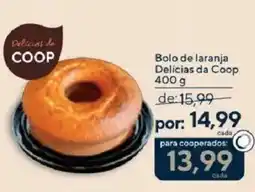 Coop Bolo de laranja Delicias da Coop oferta