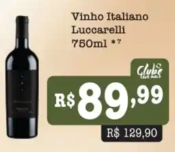 Supermercados Pague Menos Vinho Italiano Luccarelli oferta