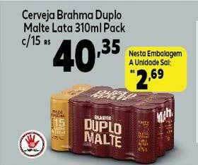 GoodBom Cerveja Brahma Duplo Malte oferta